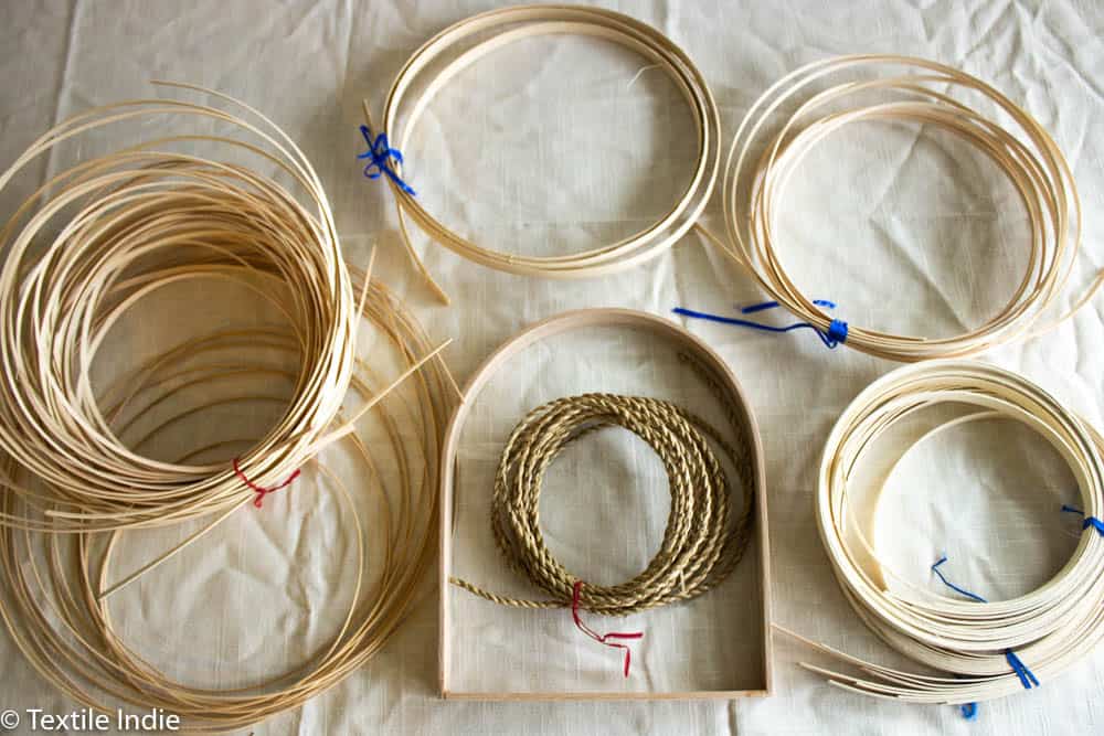 Guide to Basket Weaving Materials www.textileindie.com
