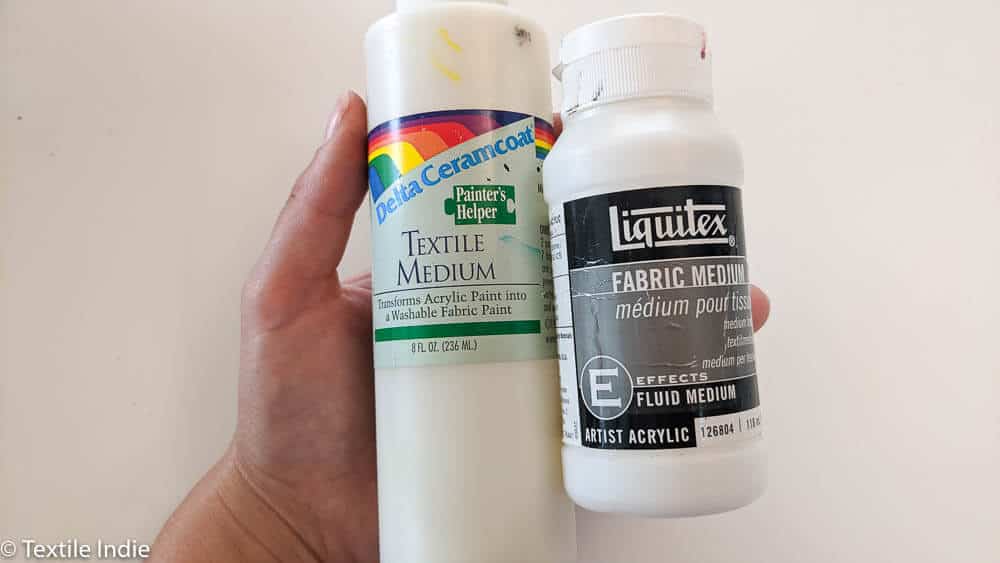 How To Turn Any Acrylic Paint Into Fabric Paint