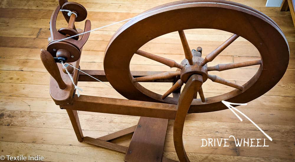 Traditional Spinning Wheel Double Drive - The Good Yarn