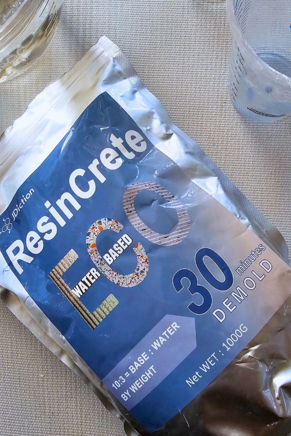 JDiction ResinCrete 3kg, The Eco Craft Sets In 30 Minutes